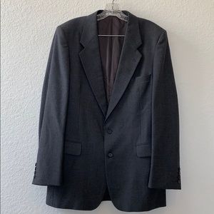Yves Saint Laurent Men Grey Wool Jacket